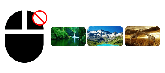image right click disable