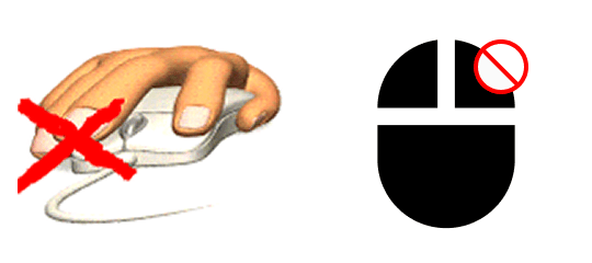 right click disable